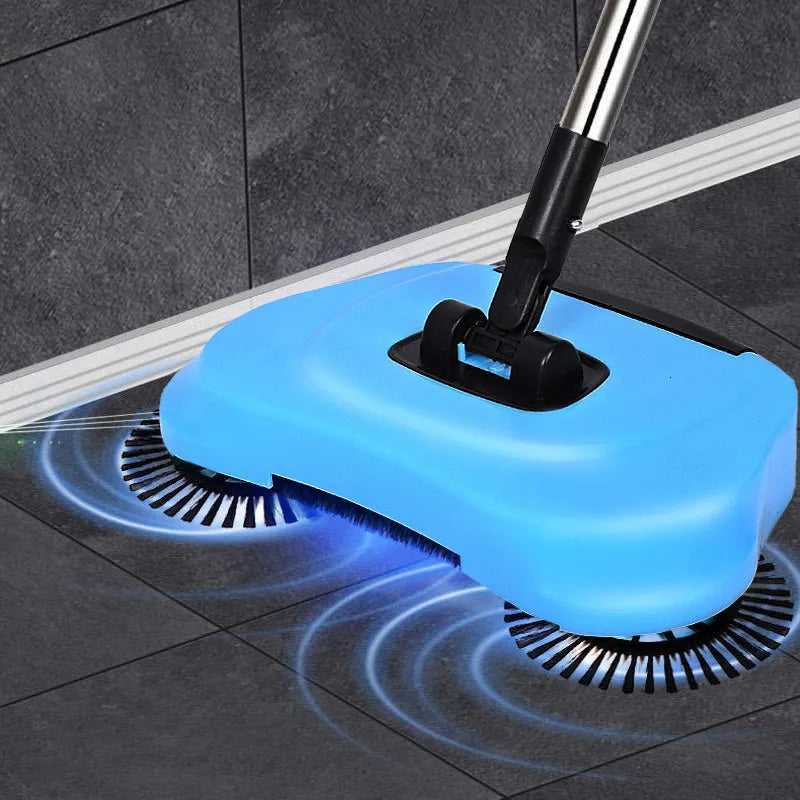 SweepMate | 2-in-1 broom with integrated dust collector, cordless & power-free