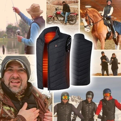 Westora | Chaleco calefactable con batería, resistente al viento y al agua, de S a 8XL