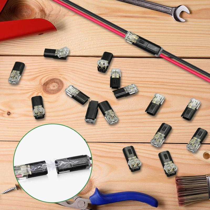 WireSwift | Connettore per cavi in ABS, per conduttori a filo singolo e a trefoli