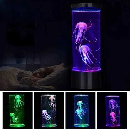Medusia | Quallen Nachtlicht mit Farbwechsel, 5 Lichtmodi und Fernbedienung