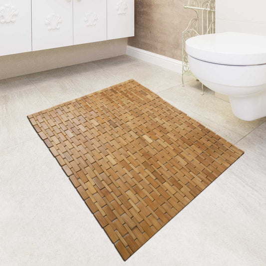 BambooLine Mia | Rutschfeste Badematte aus Bambus