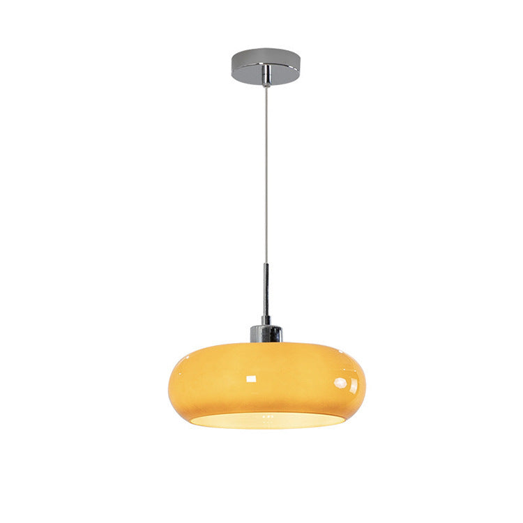 Orbelta | Pendelleuchte aus Glas und Metall, Ø 28 cm, E27, höhenverstellbar