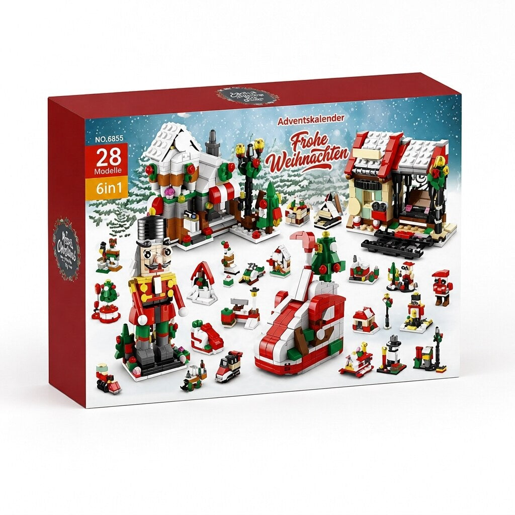 Weihnachts-Bausteine Adventskalender 2026