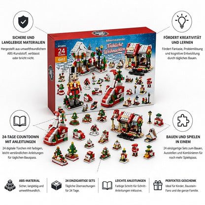 Weihnachts-Bausteine Adventskalender 2026