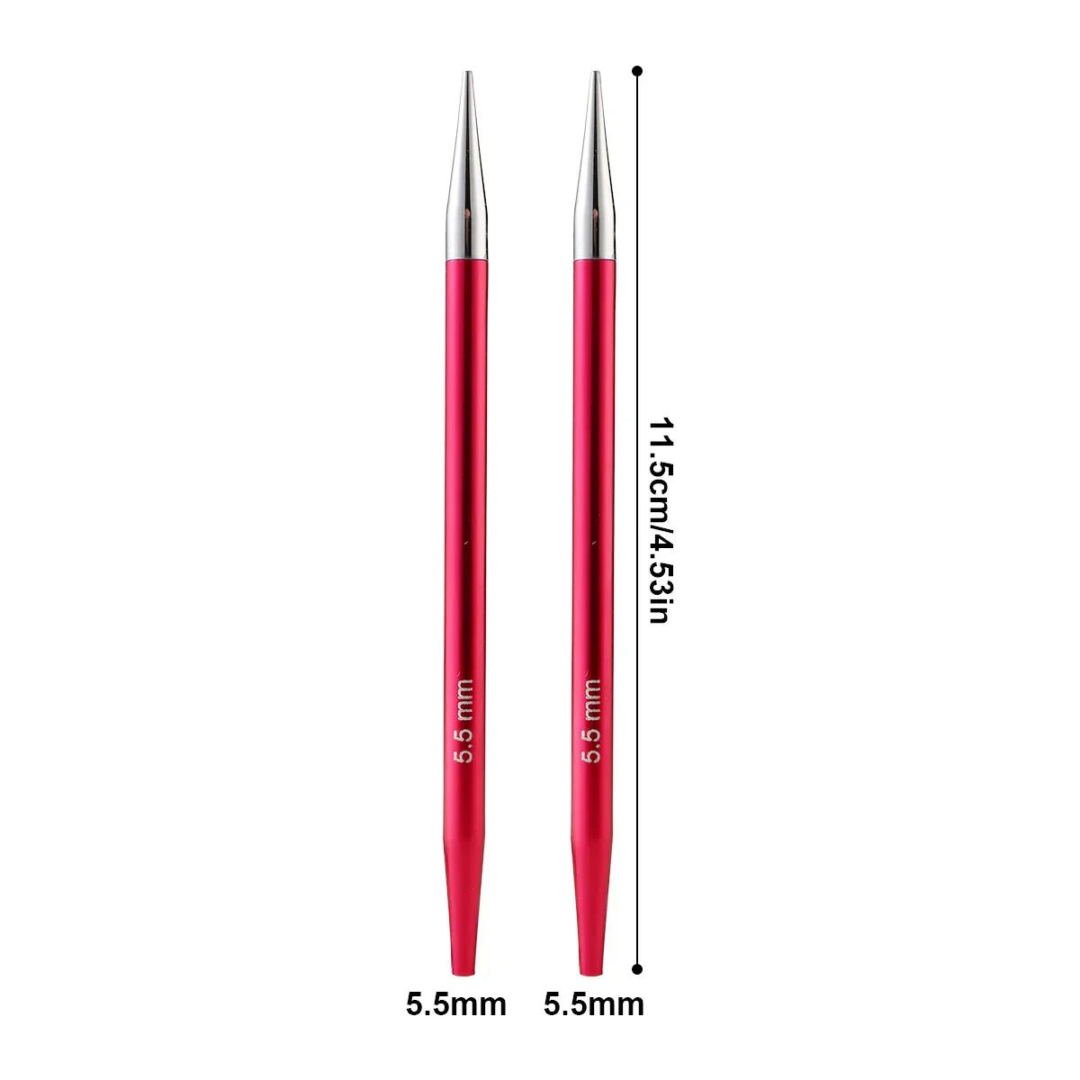 KnitFlex | Set di ferri circolari con punte intercambiabili da 3–8 mm e cavi girevoli