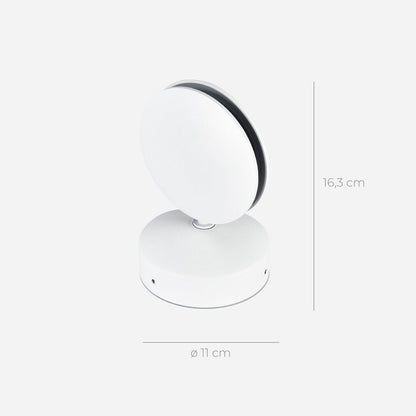 LuxeBeam | LED Wandleuchte innen mit 360° drehbarem Lichtelement