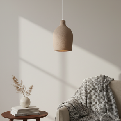 Halo Sabié | Lampada a sospensione LED di design in stile Wabi-Sabi per soggiorno e zona pranzo