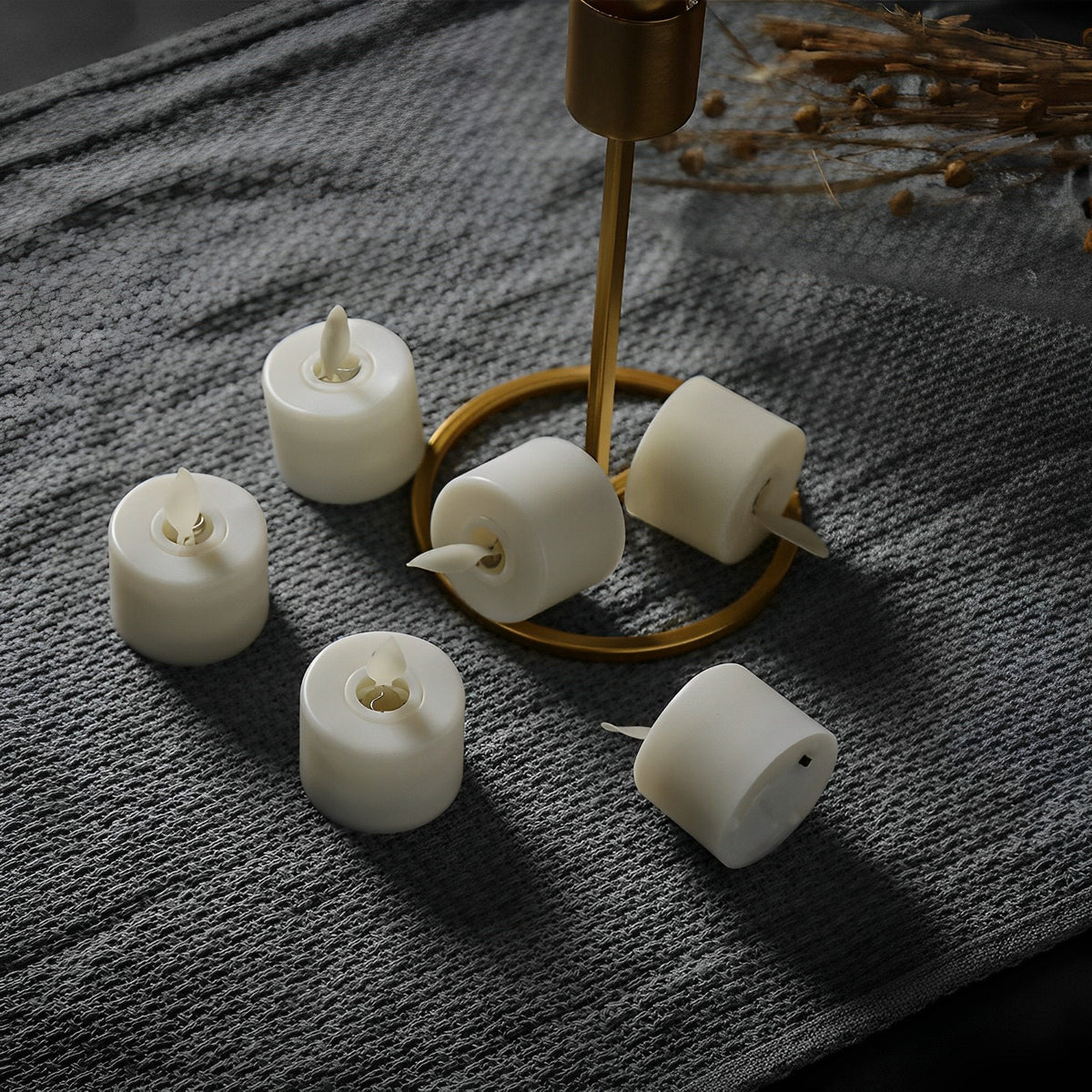 Flamira | LED Kerzen mit beweglicher Flamme, Fernbedienung und Timer