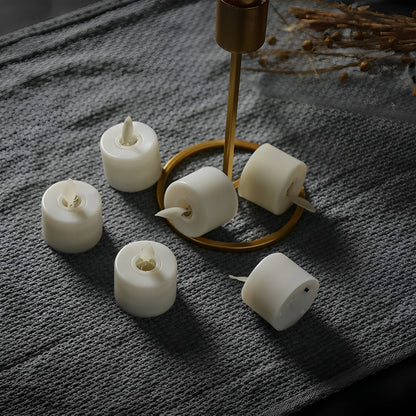 Flamira | LED Kerzen mit beweglicher Flamme, Fernbedienung und Timer