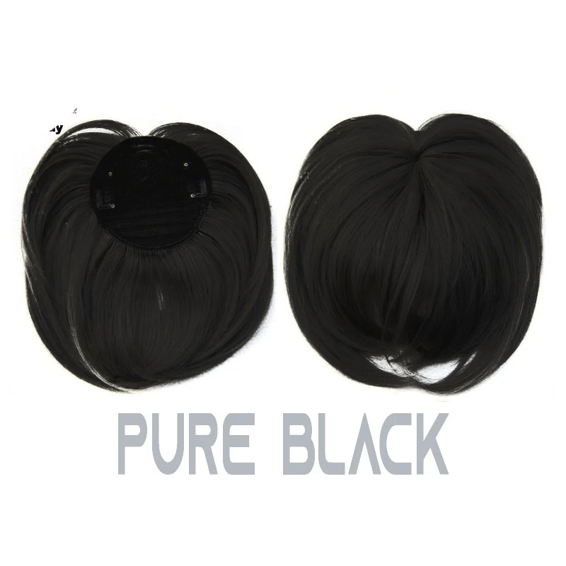Toppina | Postizo con clip para la coronilla de cabello sintético, 22 cm