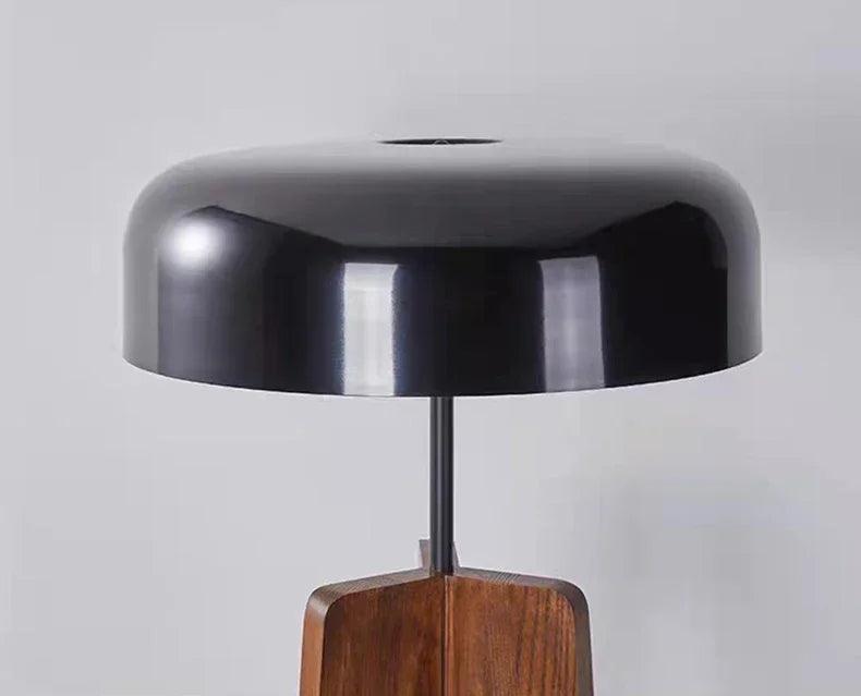 ArborLight | Lampada da terra Wabi Sabi | Illuminazione LED in legno a treppiede per soggiorno