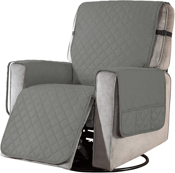 ComfyGuard | Rutschfester Sofabezug für Relaxsessel mit 6 Taschen