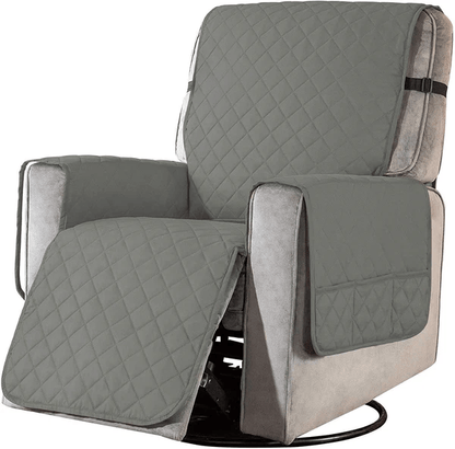 ComfyGuard | Rutschfester Sofabezug für Relaxsessel mit 6 Taschen