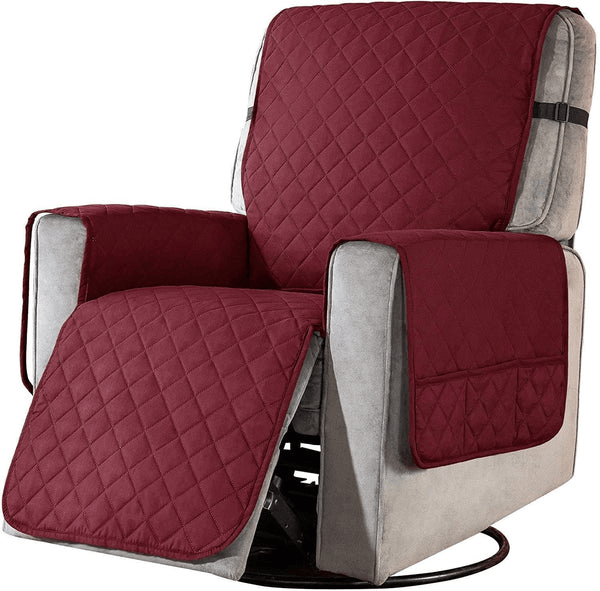 ComfyGuard | Rutschfester Sofabezug für Relaxsessel mit 6 Taschen