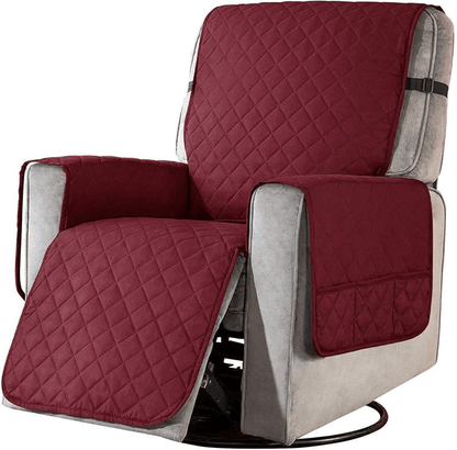 ComfyGuard | Rutschfester Sofabezug für Relaxsessel mit 6 Taschen