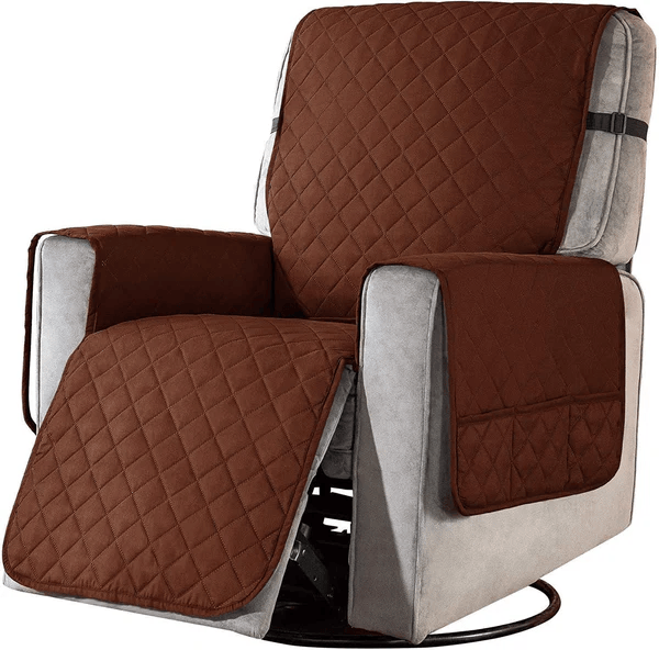 ComfyGuard | Rutschfester Sofabezug für Relaxsessel mit 6 Taschen