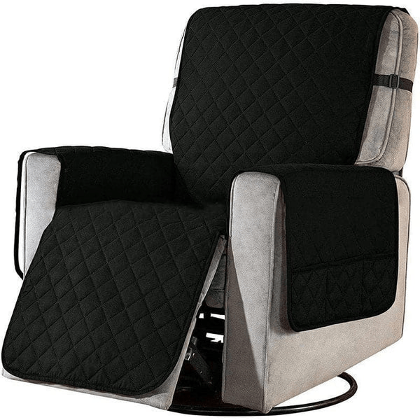 ComfyGuard | Rutschfester Sofabezug für Relaxsessel mit 6 Taschen