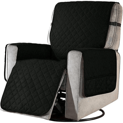 ComfyGuard | Rutschfester Sofabezug für Relaxsessel mit 6 Taschen