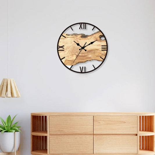 LucidHours | Horloge murale transparente | Design minimaliste en acrylique et mécanisme silencieux pour un intérieur moderne
