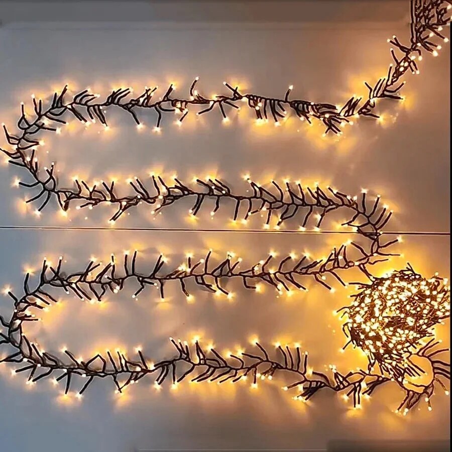 Clustera | LED Lichterkette außen, IP65 wasserdicht, 8 Modi, 6 bis 25 m