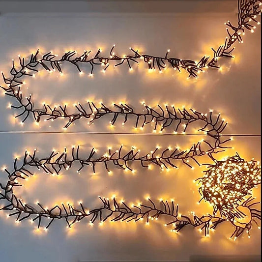 Clustera | LED Lichterkette außen, IP65 wasserdicht, 8 Modi, 6 bis 25 m