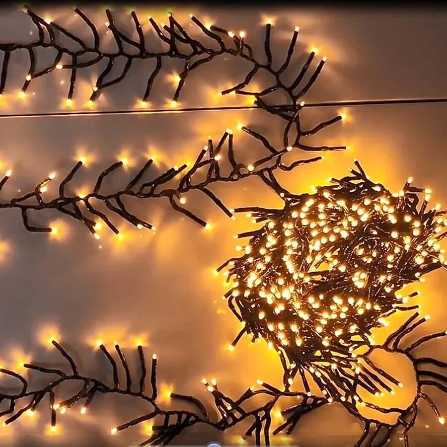 Clustera | LED Lichterkette außen, IP65 wasserdicht, 8 Modi, 6 bis 25 m