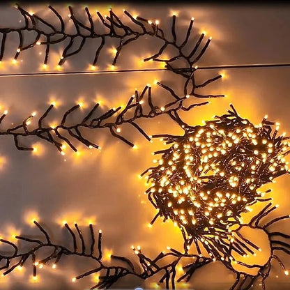 Clustera | LED Lichterkette außen, IP65 wasserdicht, 8 Modi, 6 bis 25 m