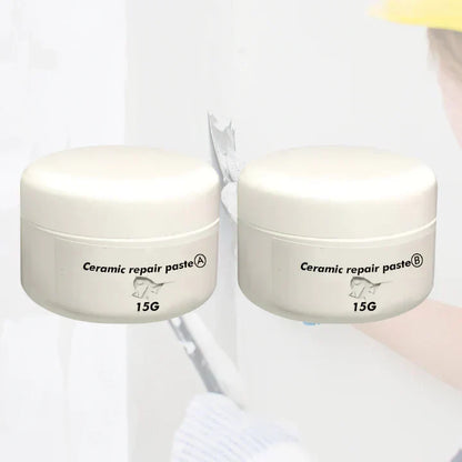 Fliesora | Tile Repair Paste for Ceramic and Porcelain Tiles with Glossy Finish