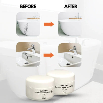 Fliesora | Tile Repair Paste for Ceramic and Porcelain Tiles with Glossy Finish