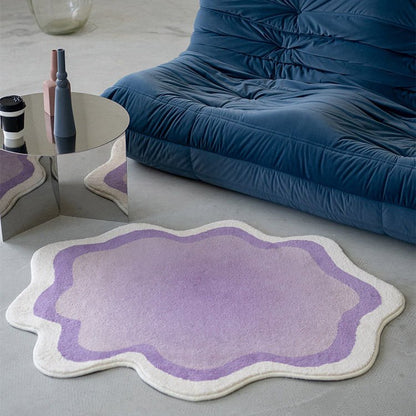 LunaWeave | Trendy ombré szőnyeg puha és bolyhos | Modern színátmenetes szőnyeg nappaliba és hálószobába