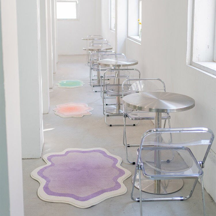 LunaWeave | Trendy ombré szőnyeg puha és bolyhos | Modern színátmenetes szőnyeg nappaliba és hálószobába