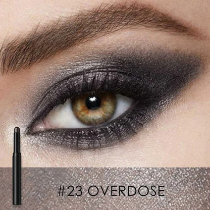 FlashLuxe | Lápiz de sombra de ojos y delineador 2 en 1, resistente al agua y a las manchas