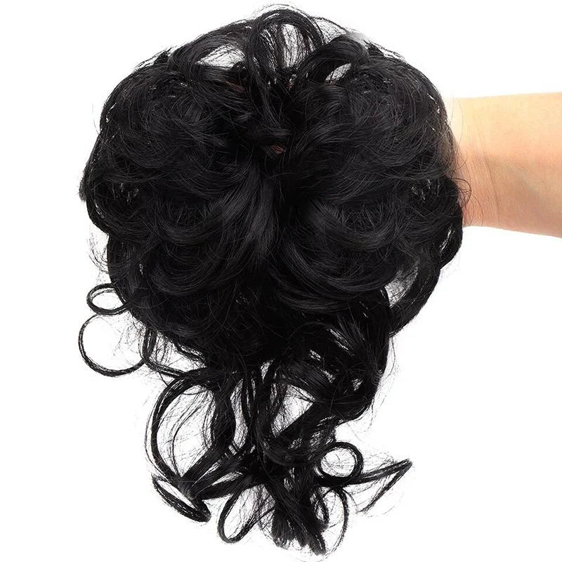 Chignora | Chignon da applicare con clip per uno chignon spettinato e voluminoso