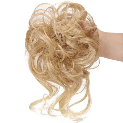 Chignora | Chignon da applicare con clip per uno chignon spettinato e voluminoso