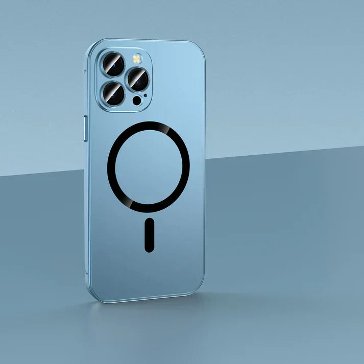 Caselio | Metall Handyhülle magnetisch für iPhone 12 bis 16, stoßfest