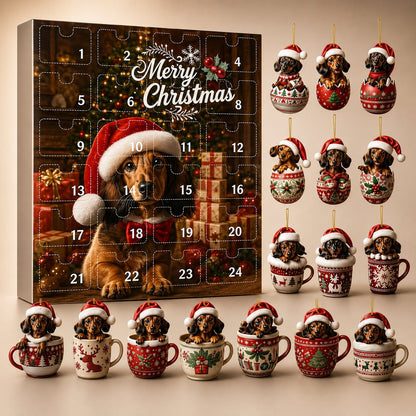 Dackel Adventkalender 2026