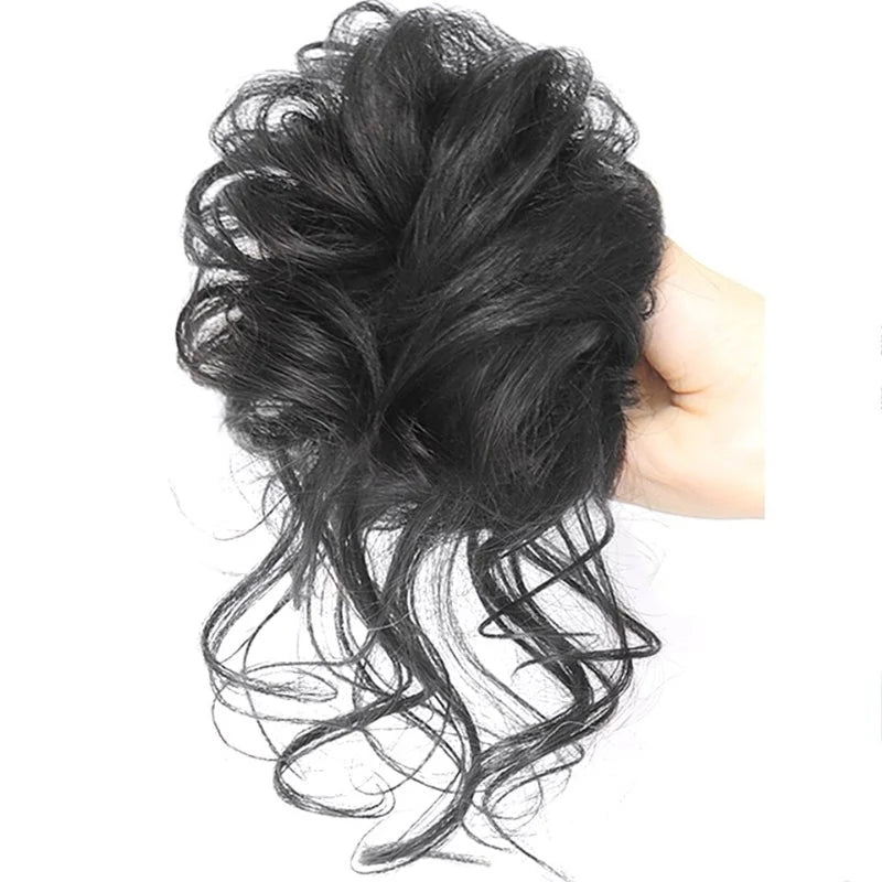 Chignora | Chignon da applicare con clip per uno chignon spettinato e voluminoso
