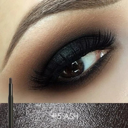 FlashLuxe | Lápiz de sombra de ojos y delineador 2 en 1, resistente al agua y a las manchas