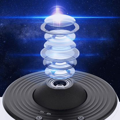 Stellavo | Sternenhimmel Projektor mit 13 Galaxie-Discs, Timer und Fokus