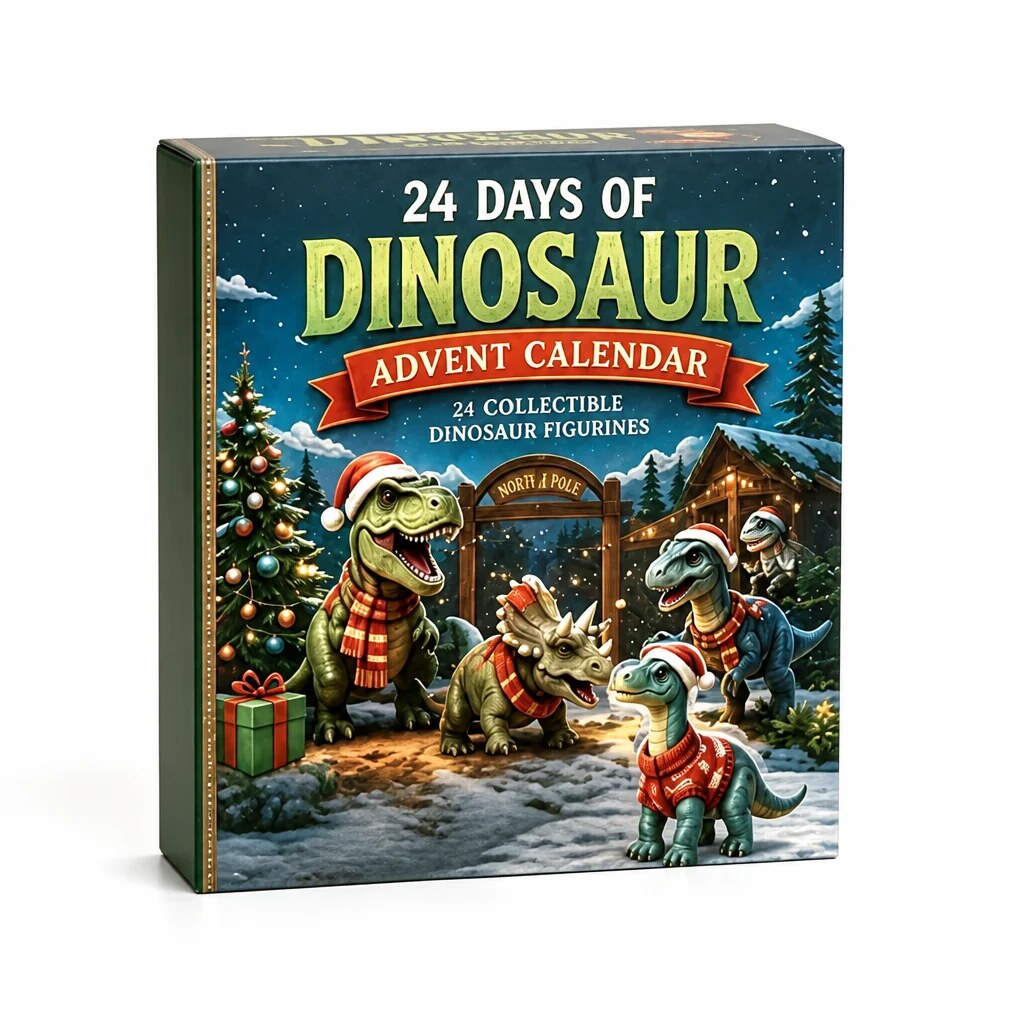 Dino Acryl Adventskalender 2026