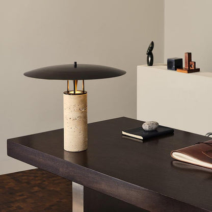 StoneLuxe | Lampada da scrivania Wabi Sabi in marmo