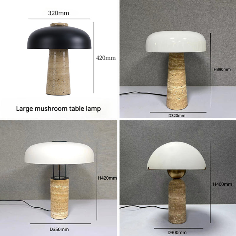 StoneLuxe | Lampada da scrivania Wabi Sabi in marmo