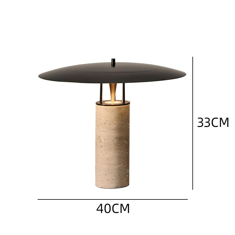 StoneLuxe | Lampada da scrivania Wabi Sabi in marmo