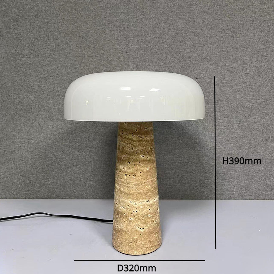 StoneLuxe | Lampada da scrivania Wabi Sabi in marmo
