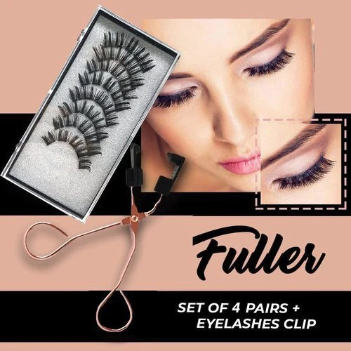 QuickLash | Reusable Magnetic Eyelashes without Glue, up to 12 Pairs