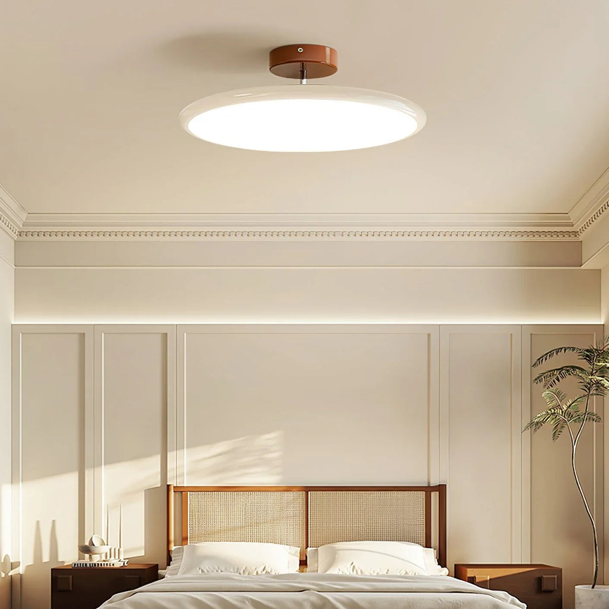 Vendrio | LED Deckenleuchte mit verstellbarem Kopf aus Metall, Ø 30–50 cm
