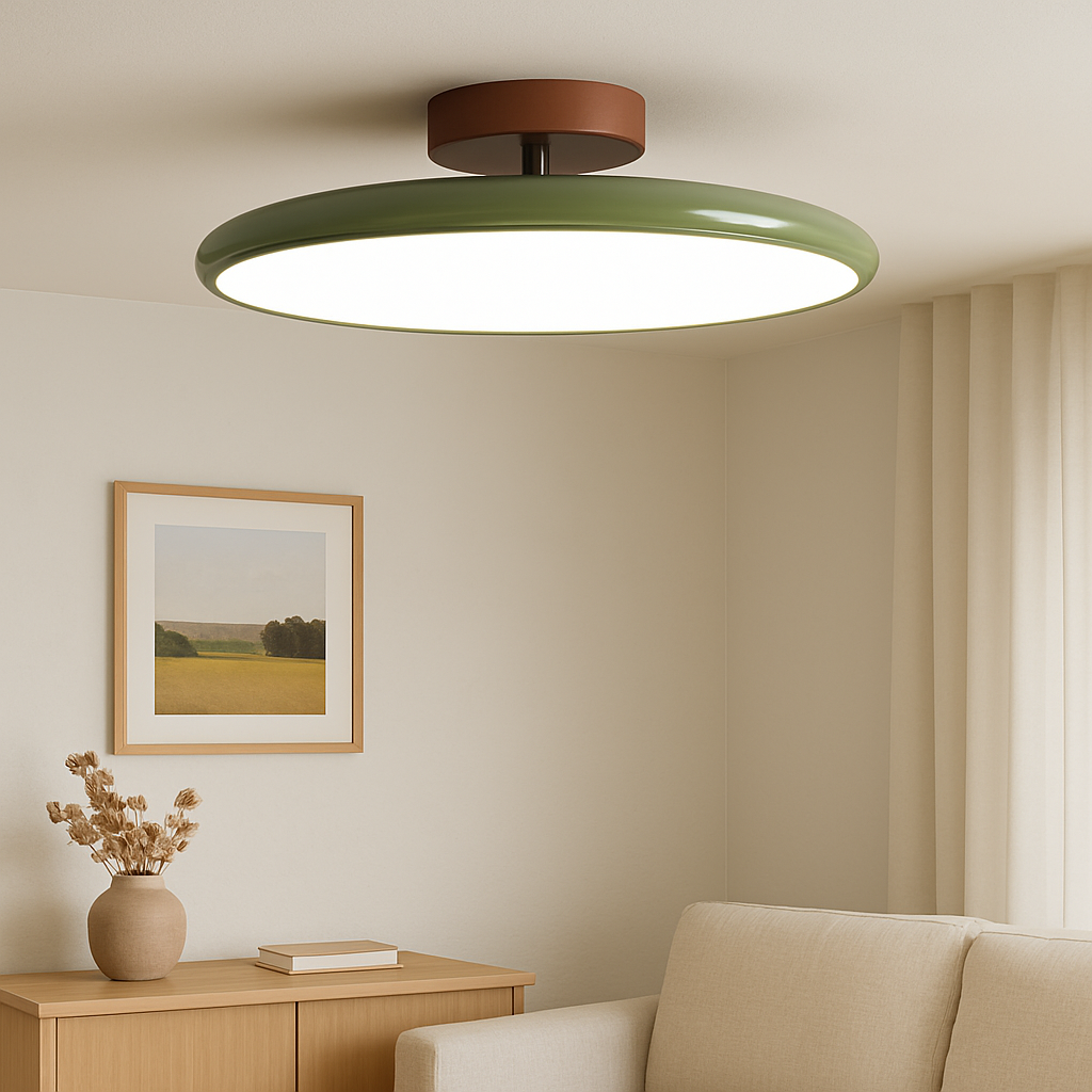 Vendrio | LED Deckenleuchte mit verstellbarem Kopf aus Metall, Ø 30–50 cm