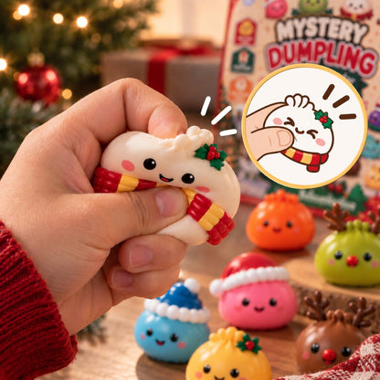Squishy Dumplings Advent Calendar with 24 Surprises