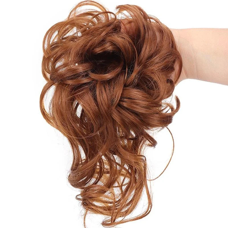 Chignora | Chignon da applicare con clip per uno chignon spettinato e voluminoso