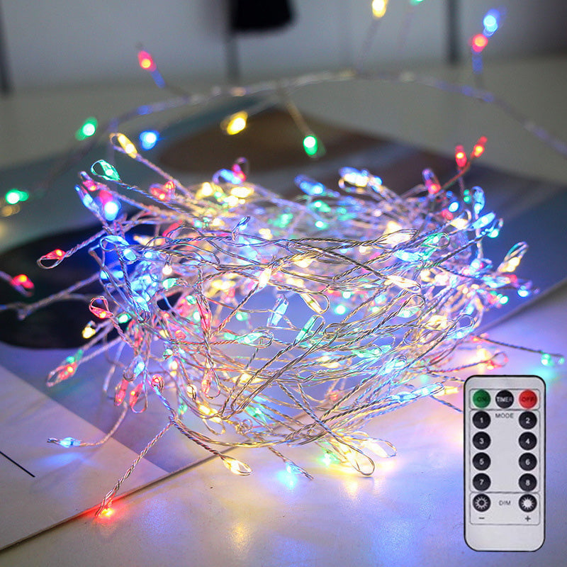 Kuprilla | LED Lichterkette aus Kupferdraht mit Fernbedienung, USB oder Batterie